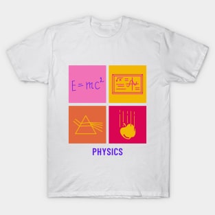 Retro Physics Design T-Shirt